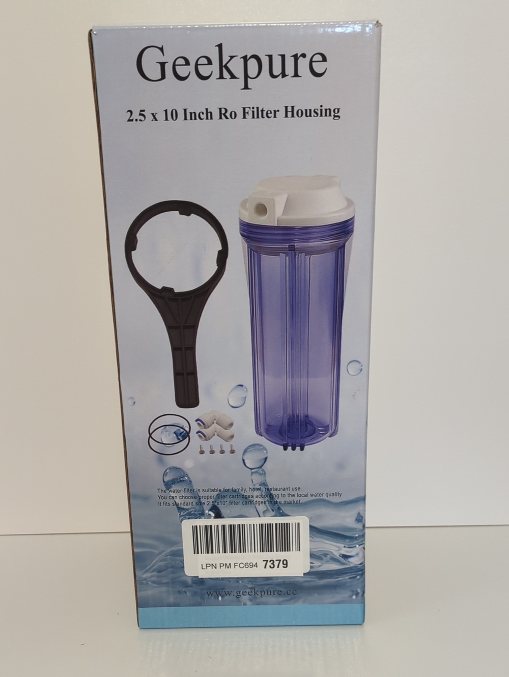 Geekpure Universal 10" RO Water Filtration System